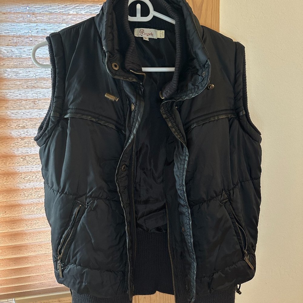 Women's black vest
